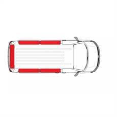 CARBEST Thermo-pimentointimatot, Oleskelutila VW ID BUZZ Lyhyt malli 2023.