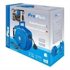 ProPlus Kaapelirumpu, automaattinen kelaus, 15 m, 3 x 1,5 mm²