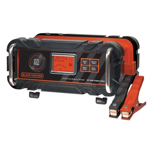 Black & Decker BC20BD Akkulaturi 12V-20A, Jump Start ja generaattorin tarkistus