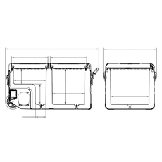 CARBEST DualCooler 72, kompressorin jäähdytin