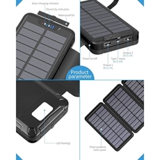 Solar PowerBank 26,800 mAh