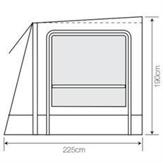 Esprit Pro X 350 M linja-auton ilmateltan suojapeite