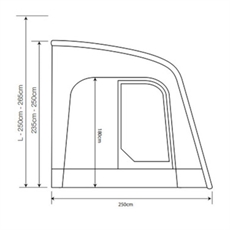 Outdoor Revolution Sportlite Air 320 Air markiisi