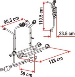 FIAMMA Carry Bike Mercedes Viano ja Vito