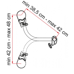 FIAMMA Asennusteline - Bike-Block Pro S 3