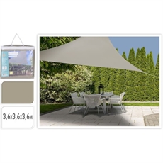 PROGarden markiisi, Triangle 3,6 x 3,6 x 3,6 m.