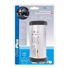 ProPlus Tehosuuntaaja 12 Volt - 230 Volt 200 W + USB