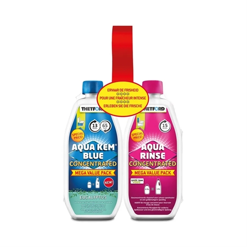 THETFORD Duopack AQUA KEM BLUE + RINSE