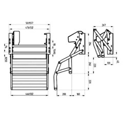 Thule Kaksoisvaihe 12 Volt 440, moottoroitu