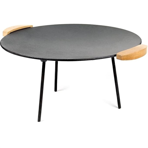 WILTEC Grillipannu Ø:44 cm puupäällysteisellä kahvalla