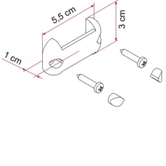 FIAMMA Pack Fix järjestäjä