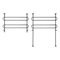 ProPlus Koira-aita 2 x 2 Metalli