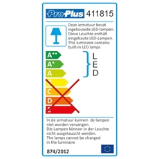 Proplus Pinta-asennettava valaisin 24 LEDiä 12V