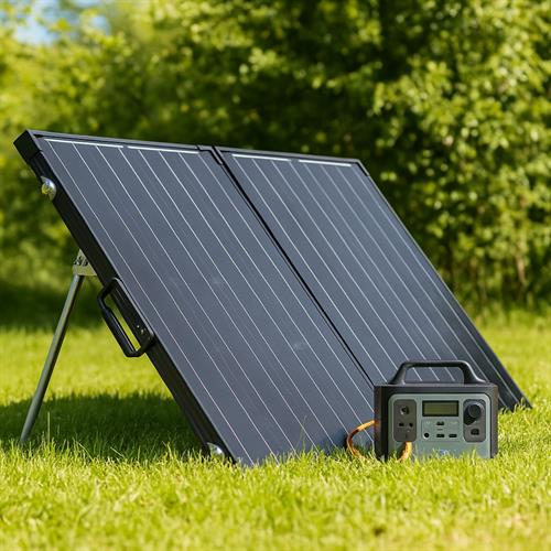 Aurinkopaneelilaukku 150W - 12V Akulle tai Powerstationille